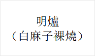 明爐-裸燒